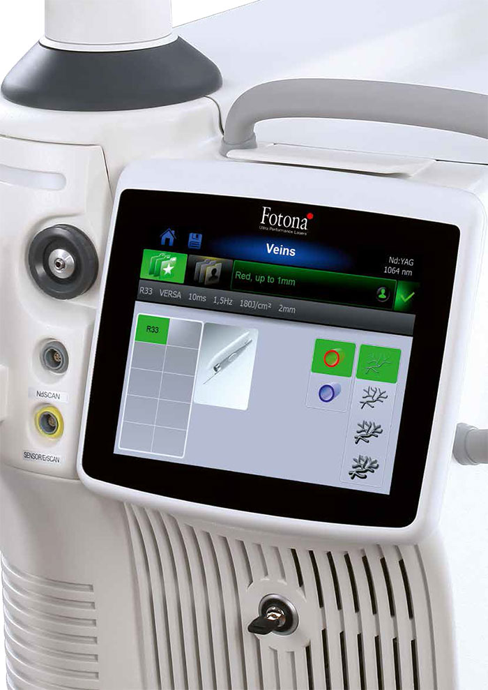 Photo d'un appareil laser Fotona 